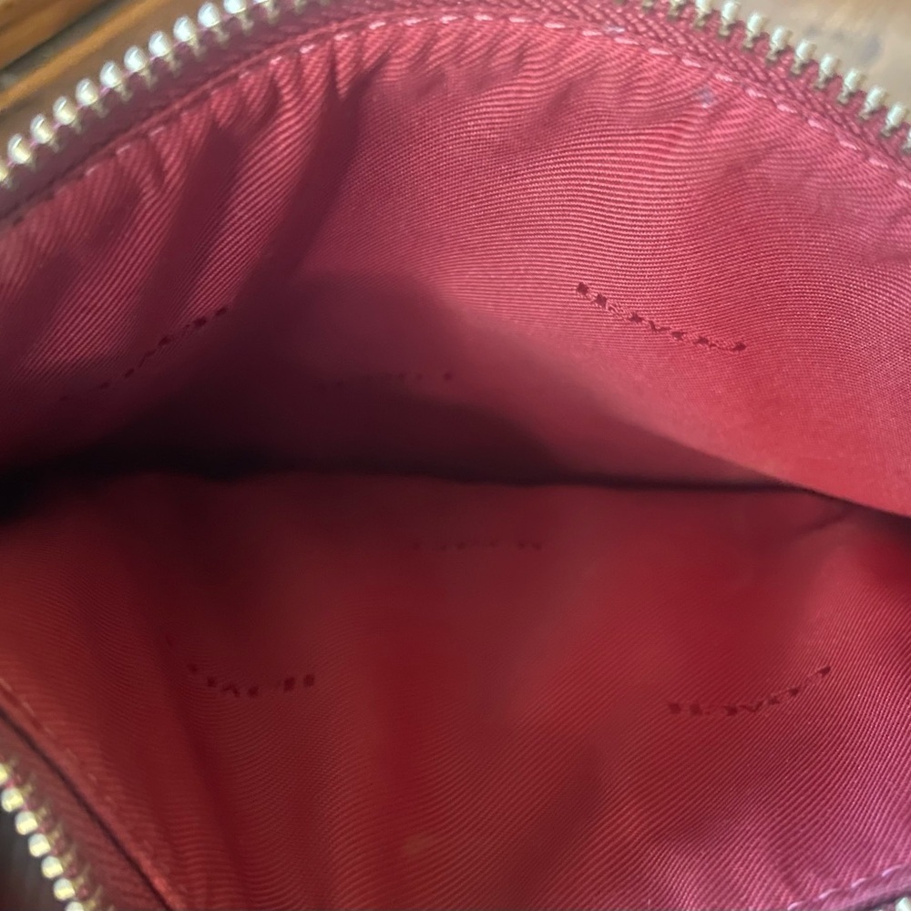 Coach Slim Turnlock Crossbody Bag in‎ Brick Red - Picture 12 of 16